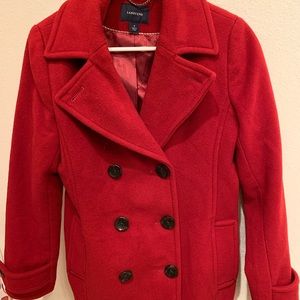 Lands end peacoat